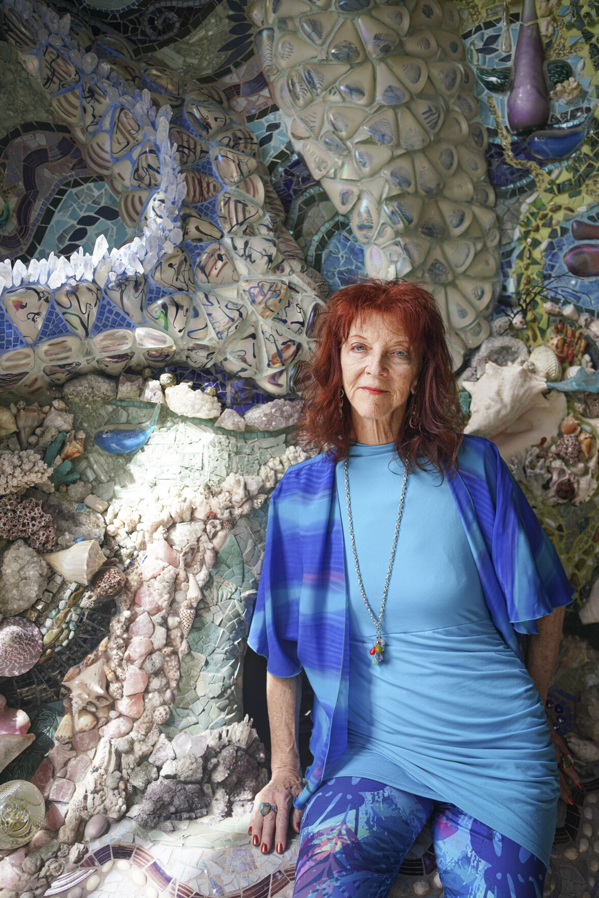 A riot of radiant color: Alice Bailey's mosaic house | Art