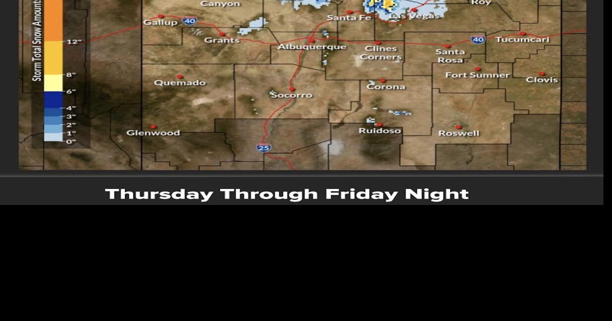 Winter storm warning issued for Sangre de Cristos, Raton Pass