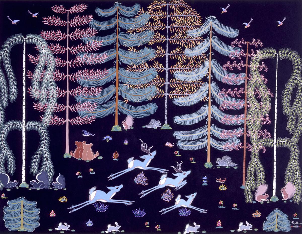 The Enchanted Forests Of Blue Flower Artist Pop Chalee Art Santafenewmexican Com Discover, own and collect contemporary art from exciting artists from around the world. blue flower artist pop chalee