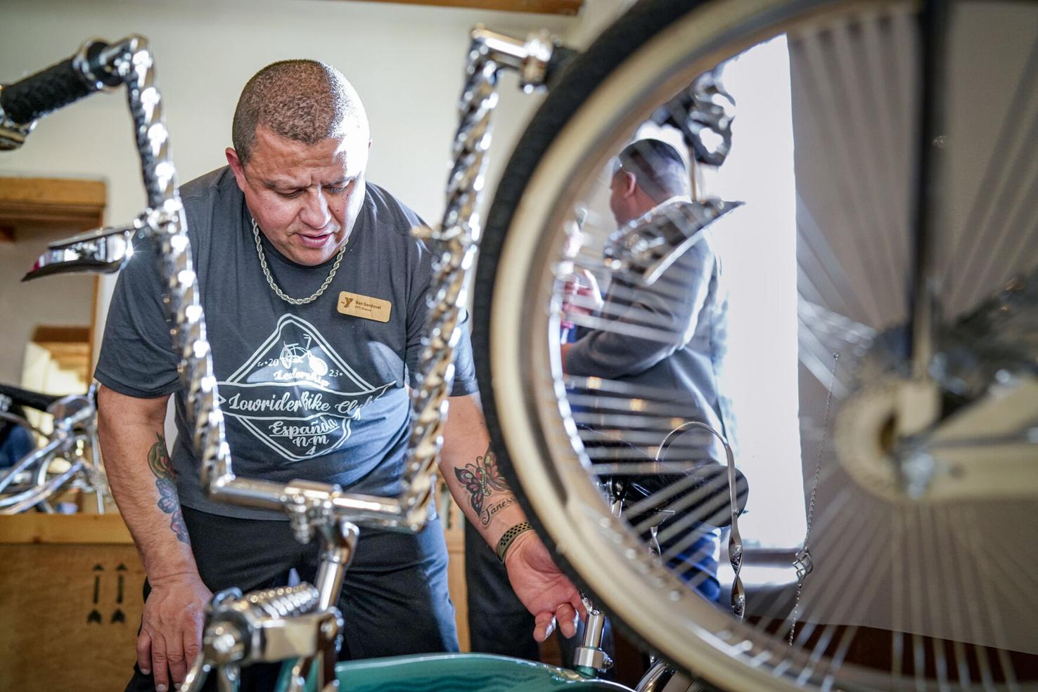 Española teens show off custom lowrider bicycles at Museum of Spanish Colonial Art Education