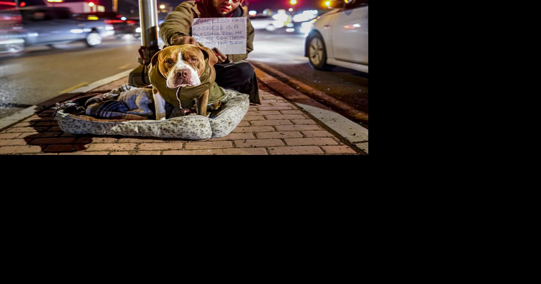 homeless people with pets