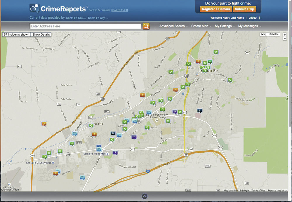 New Santa Fe crime maps may soon be on city’s website | Local News ...