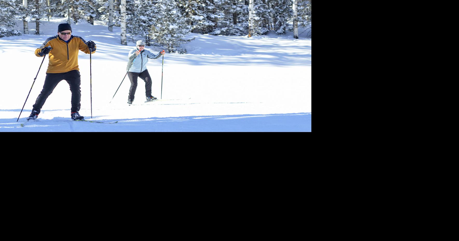 'Like rollerblading with poles' Skate skiing offers winter enthusiasts
