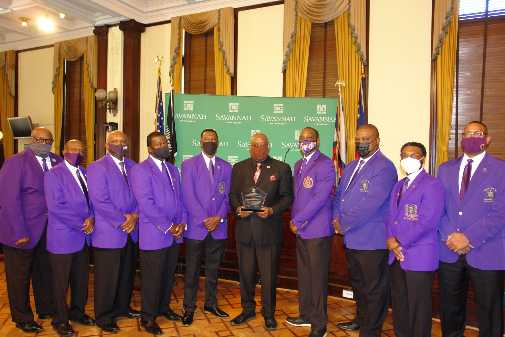 Dec. 28 Mayor Johnson named Omega Psi Phi Fraternity Inc