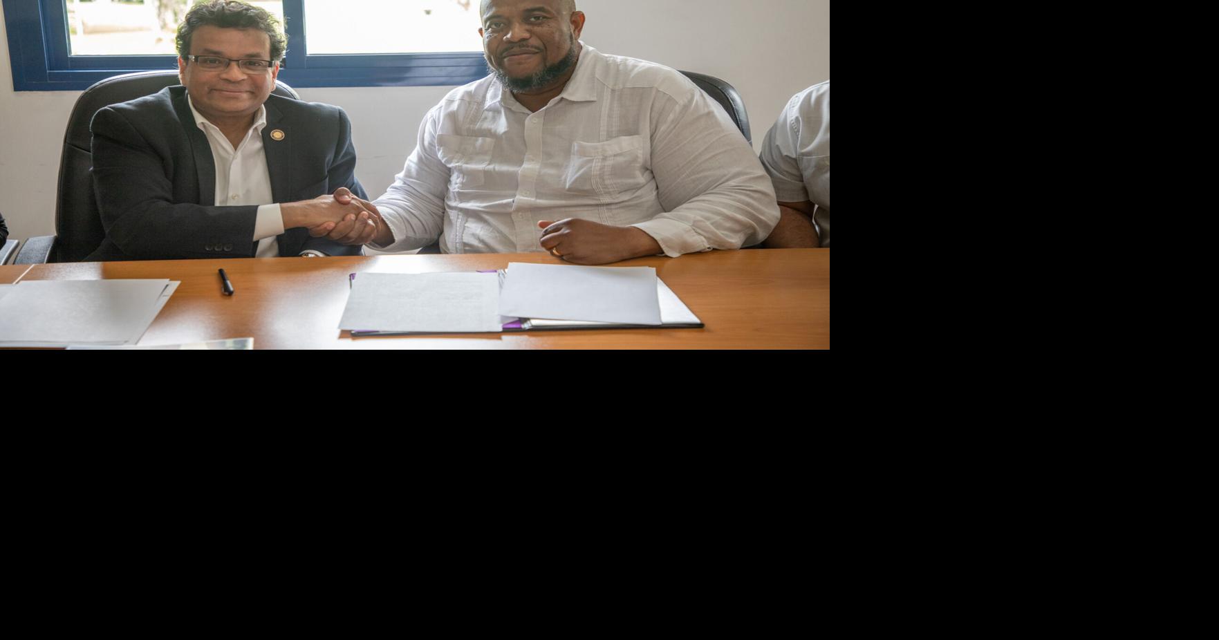 June 17 - Georgia Southern University signs memorandum of understanding with University of Belize for international partnership