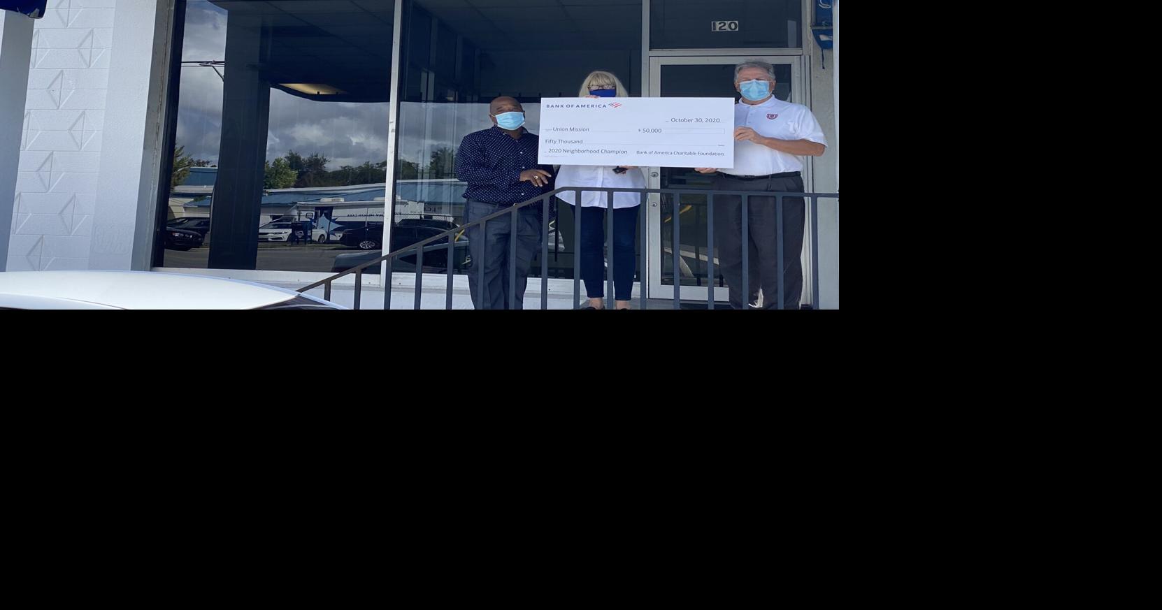 Nov. 17 Union Mission Named as Savannah Neighborhood Champion Banking & Finance