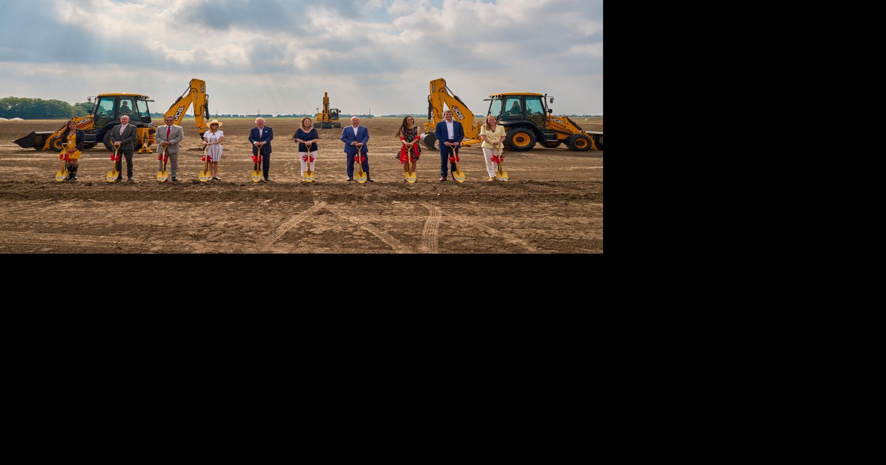 June 6 – JCB breaks ground at new 0 million North American Facility