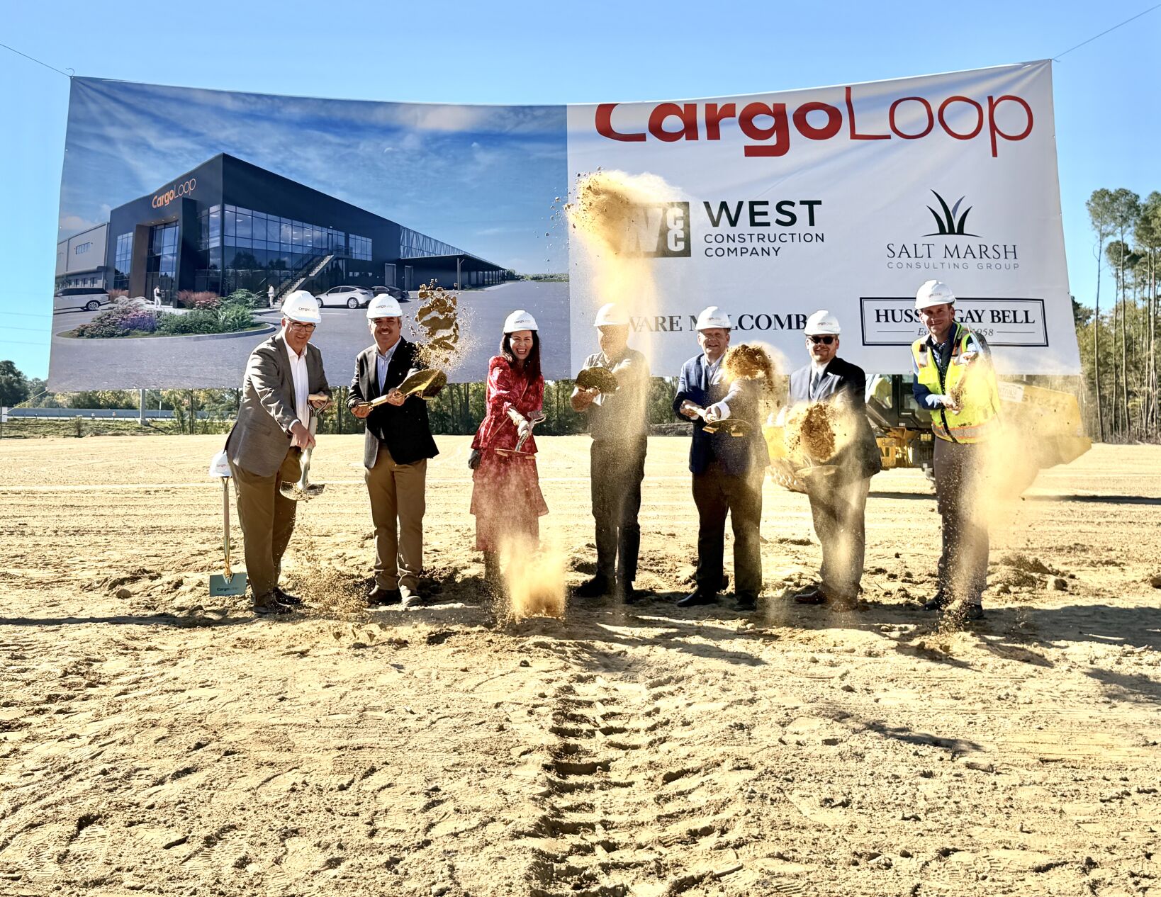 West Construction and CargoLoop Groundbreaking Ceremony for Automotive ...