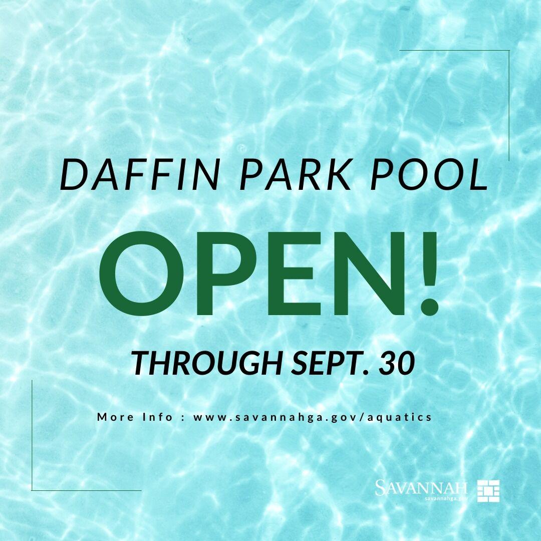 Sept. 8 Daffin Park Pool To Remain Open Through September Local