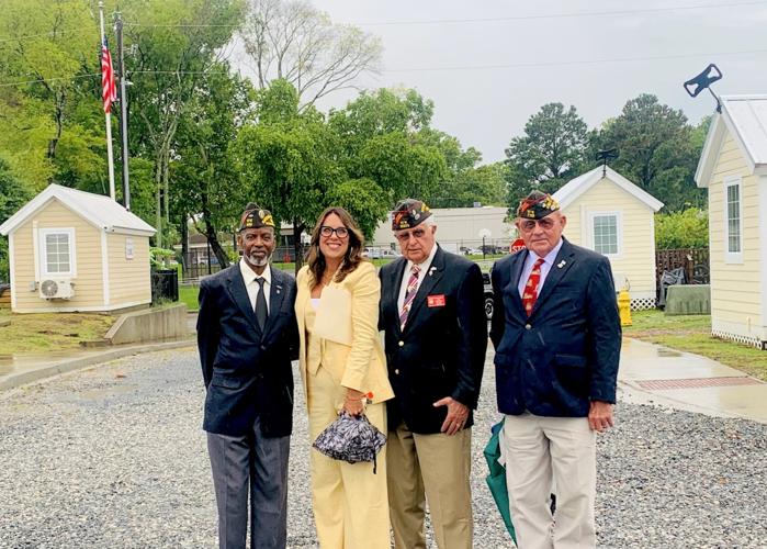 July 28 VFW presents a check to Chatham Savannah Authority for the Homeless and the