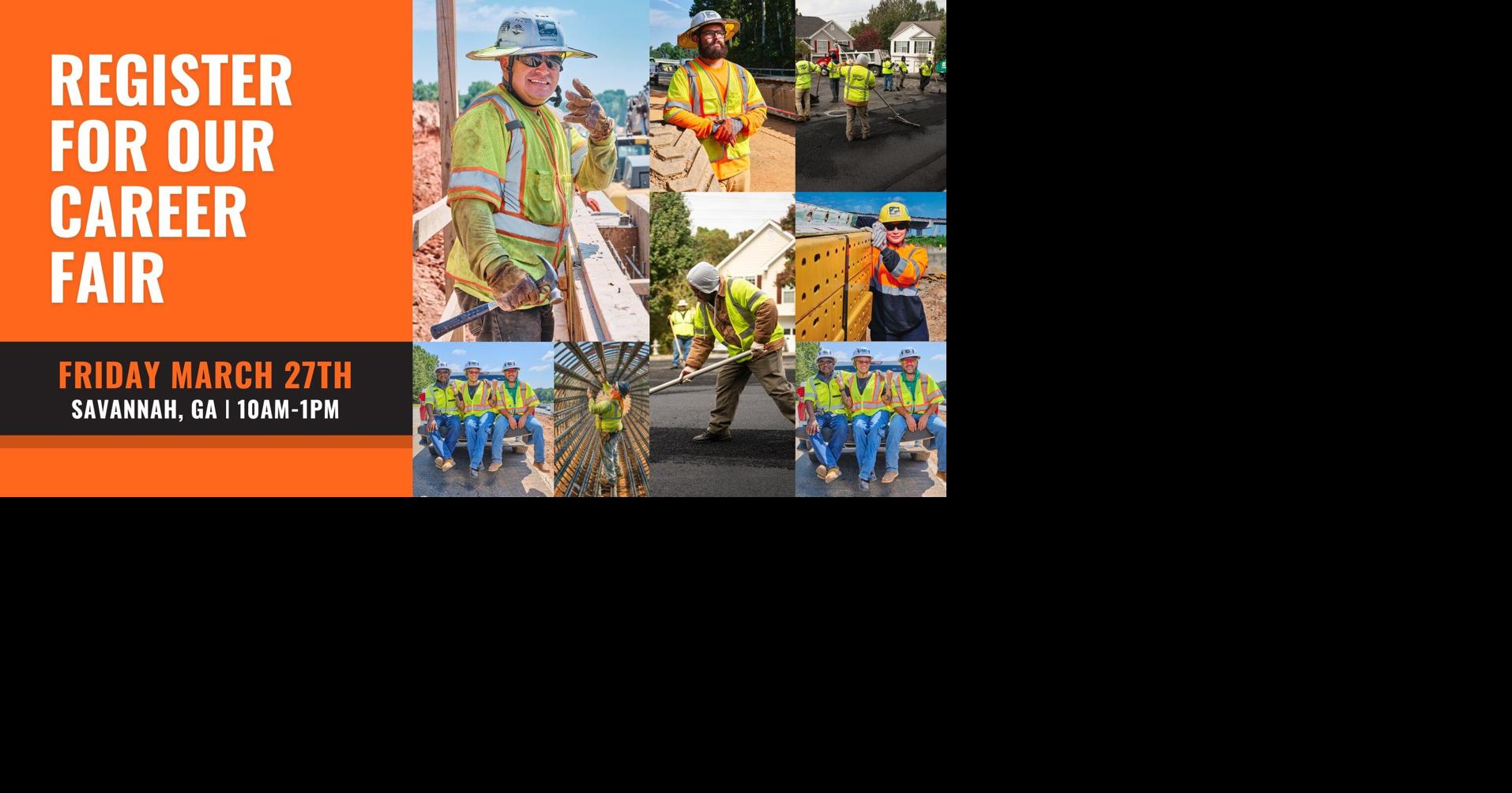 March 20 - Georgia Road Jobs Career Fair to Connect Job Seekers with Highway Construction Opportunities