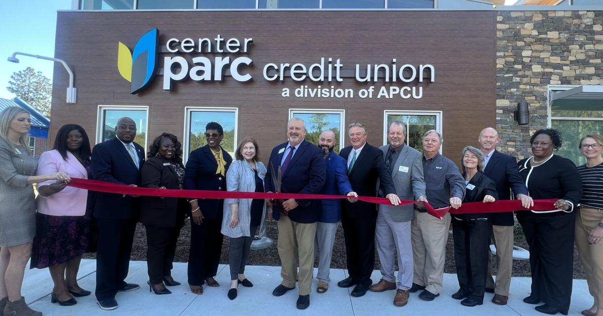 Apcu & Center Parc Credit Union Nov. 10 - Center Parc Credit Union Cuts Ribbon on New Flagship Center
