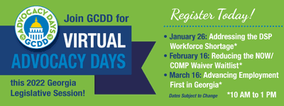 Jan. 20 - Georgia Council on Developmental Disabilities announces ...