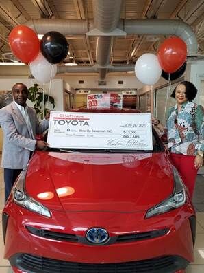 Sept. 28 - Step Up Savannah Receives $3,000 Donation from Chatham ...