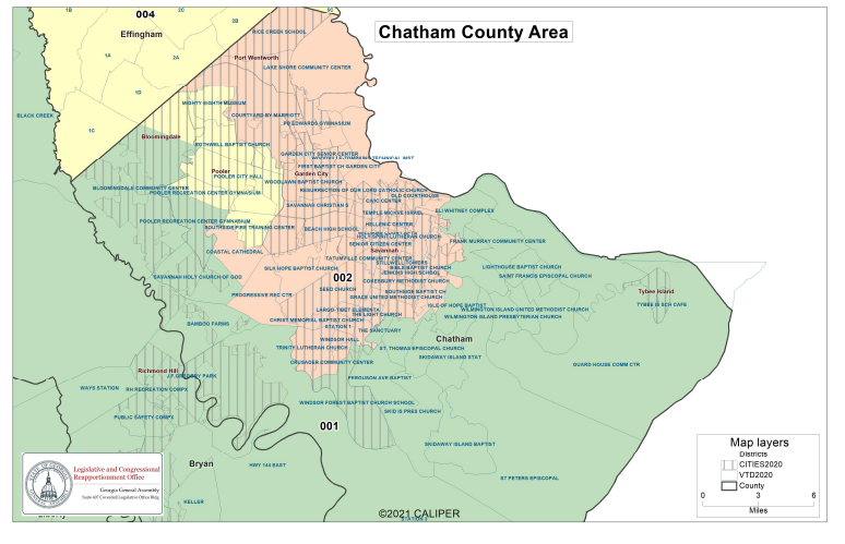 Nov. 3 - Proposed draft of redestricted Georgia Senate Map released ...