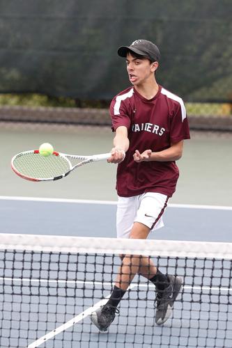 Though 2-2, Boys Tennis Team Is on the Move
