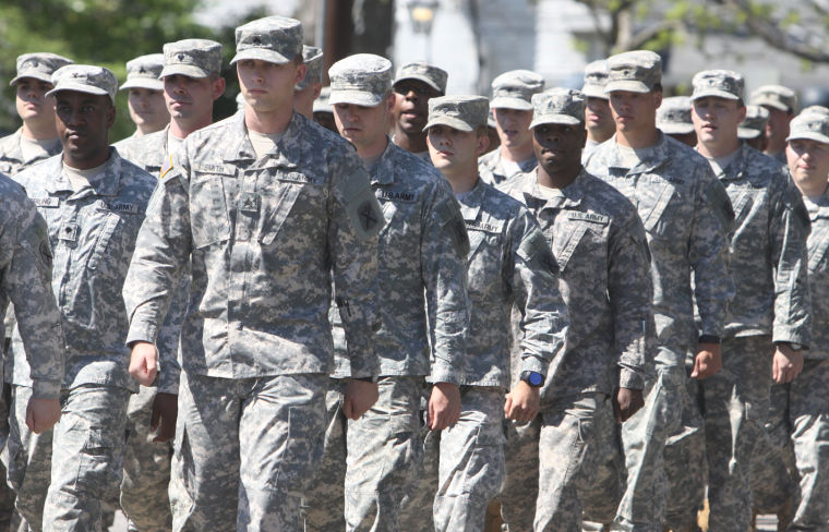 National Guard HHC4 118th Infantry welcome home parade | News | scnow.com