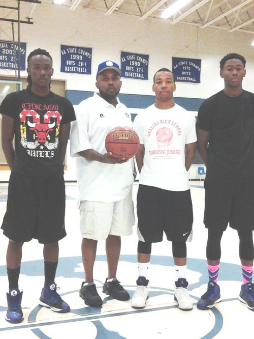 From Left Steven Palmer Hemingway High School Head Basketball