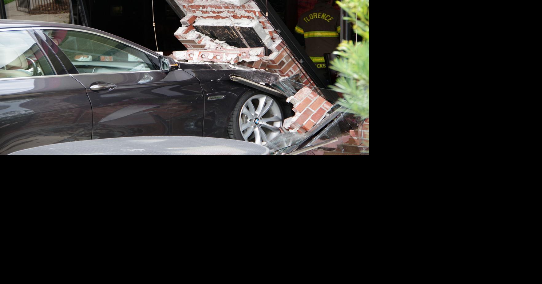 Florence restaurant crash sends three to hospital