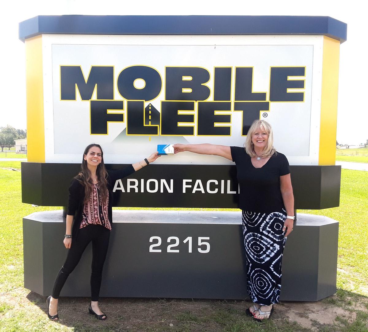 Marion County Economic Development delivers thermometers to local industries