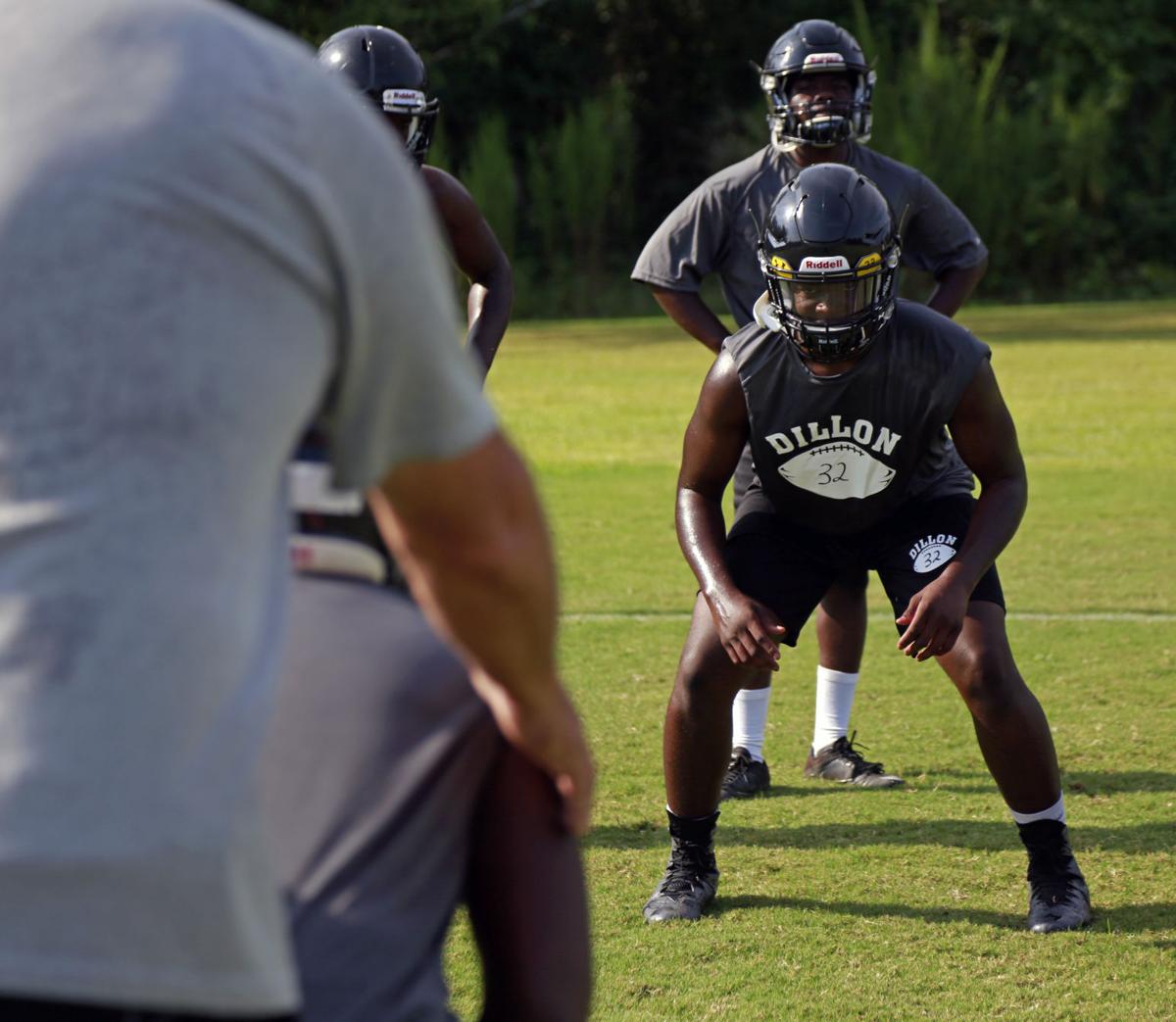 Dillon High School Football Practice Gallery