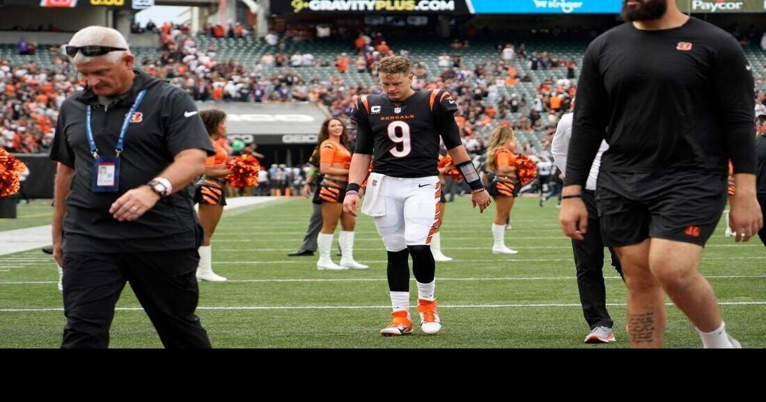 Joe Burrow debuts new look at Bengals workouts