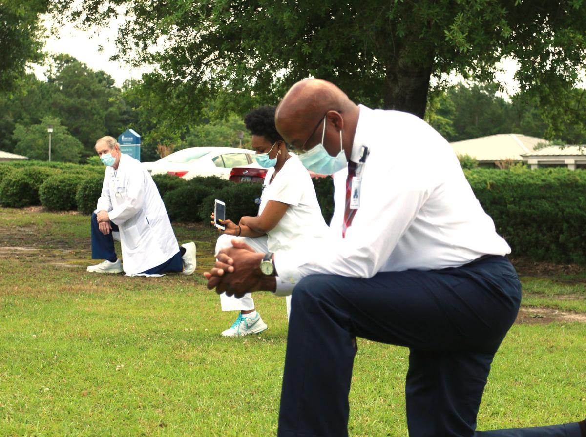 Musc Health Marion Medical Center Supports White Coats For Black Lives Movement Local News Scnow Com