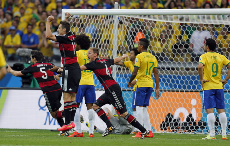 2014 FIFA World Cup: Germany Defeats Brazil 7-1, Reaches Final