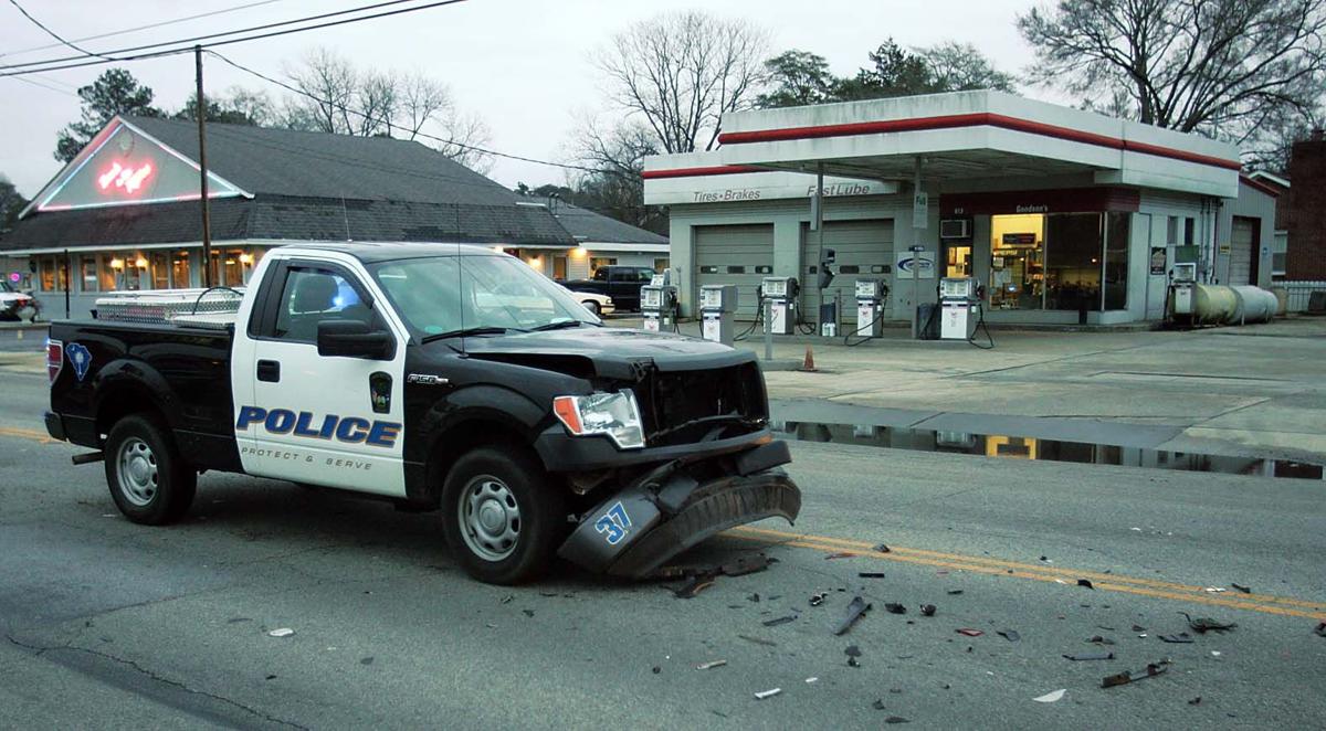 Injuries reported after collision involving Darlington Police vehicle Hartsville Messenger