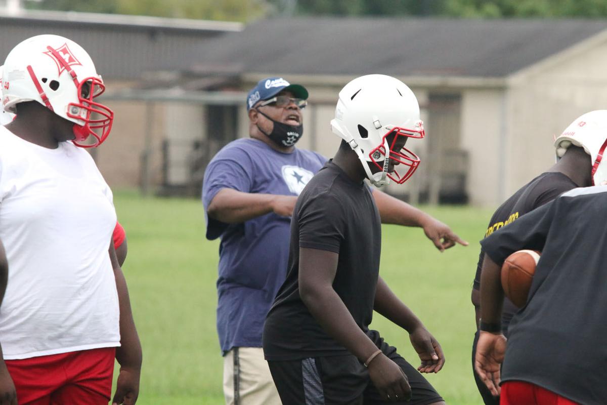 Mullins Football Practice