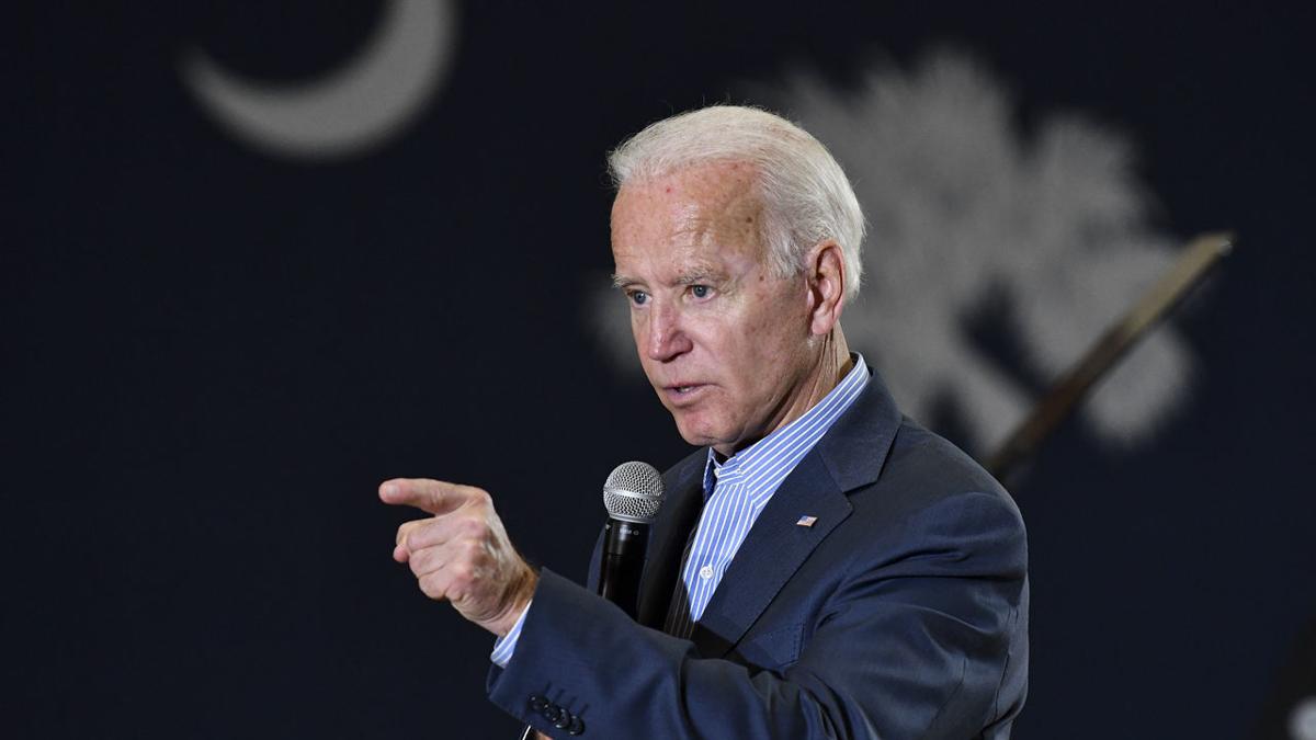 Joe Biden campaigns in Florence, South Carolina