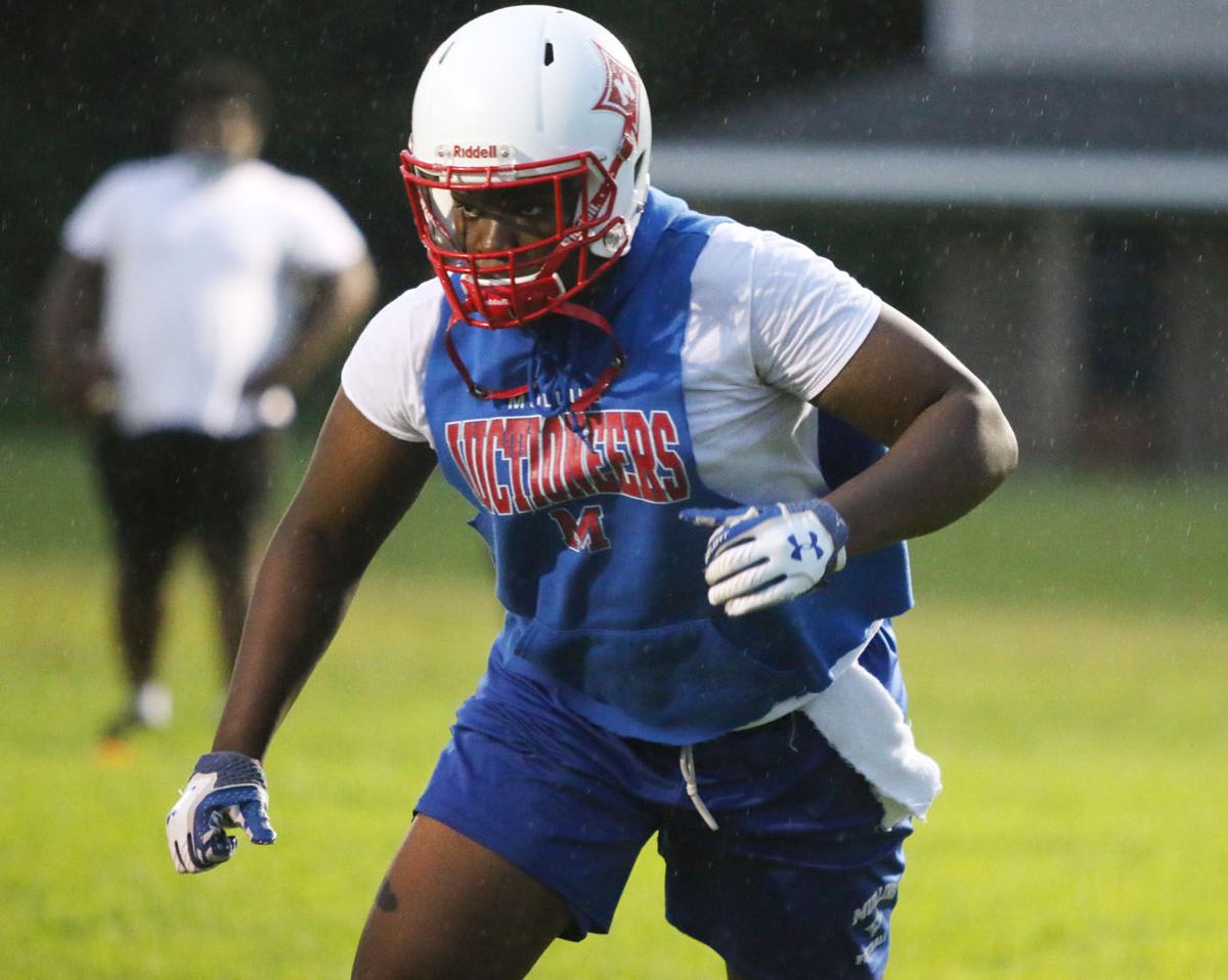 Mullins Football Practice