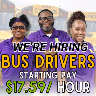 🚍 Drive Education Forward: Starting pay is now $17.59/Hour