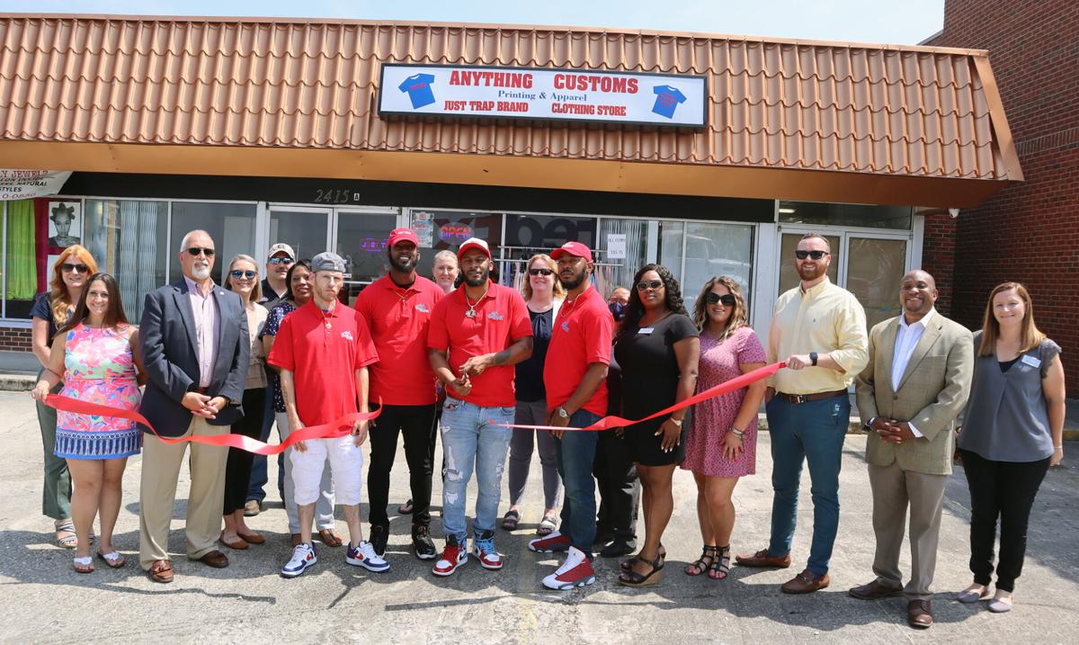 Anything Customs Printing & Apparel celebrates joining chamber with ribbon cutting
