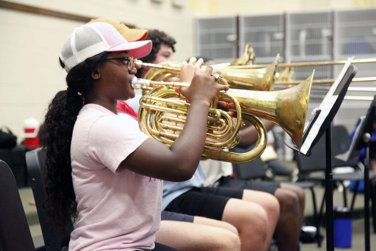 West Florence High School Marching Band Practice