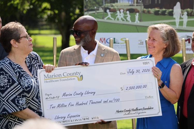Marion County Library expansion, Marion healthcare foundation