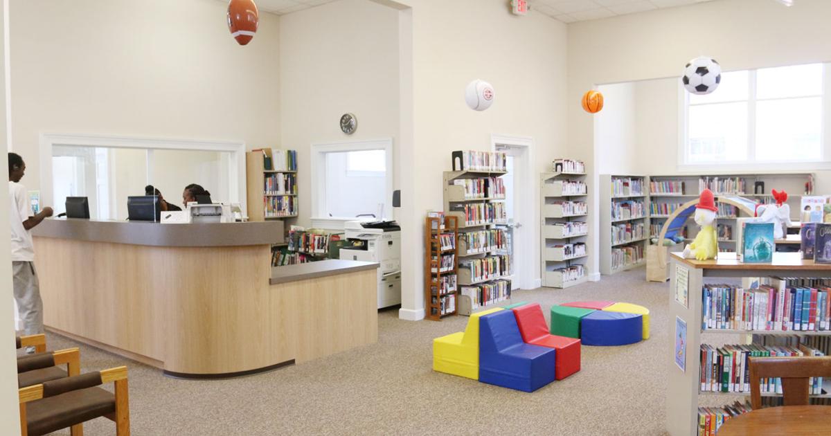 Mullins Library gets bright new look