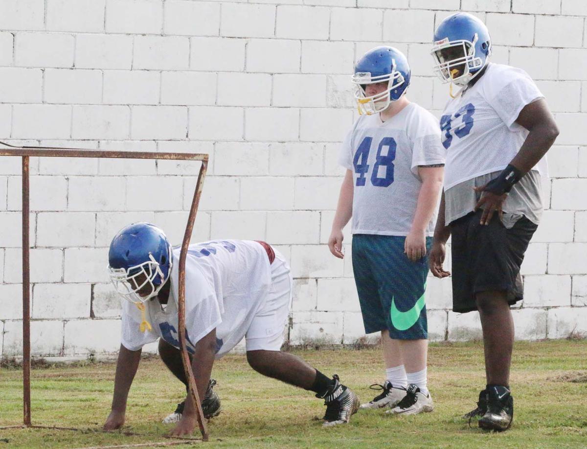 Lake City High School Football Practice