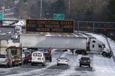 Where S My Car Storm Clean Up Underway In Atlanta National News
