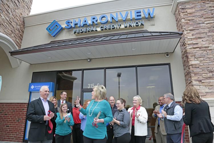 Sharonview Federal Credit Union Unveils New Logo With Chamber Event