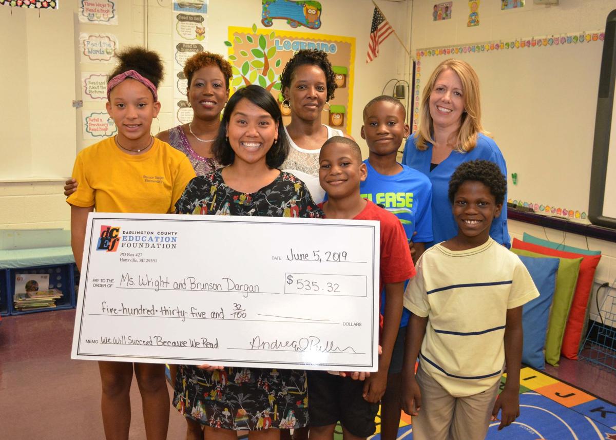 Teachers surprised with more than 8,000 in grants from Darlington