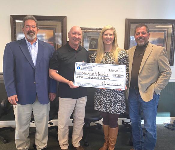 MarCo Rural Water continues support for Backpack Buddy program