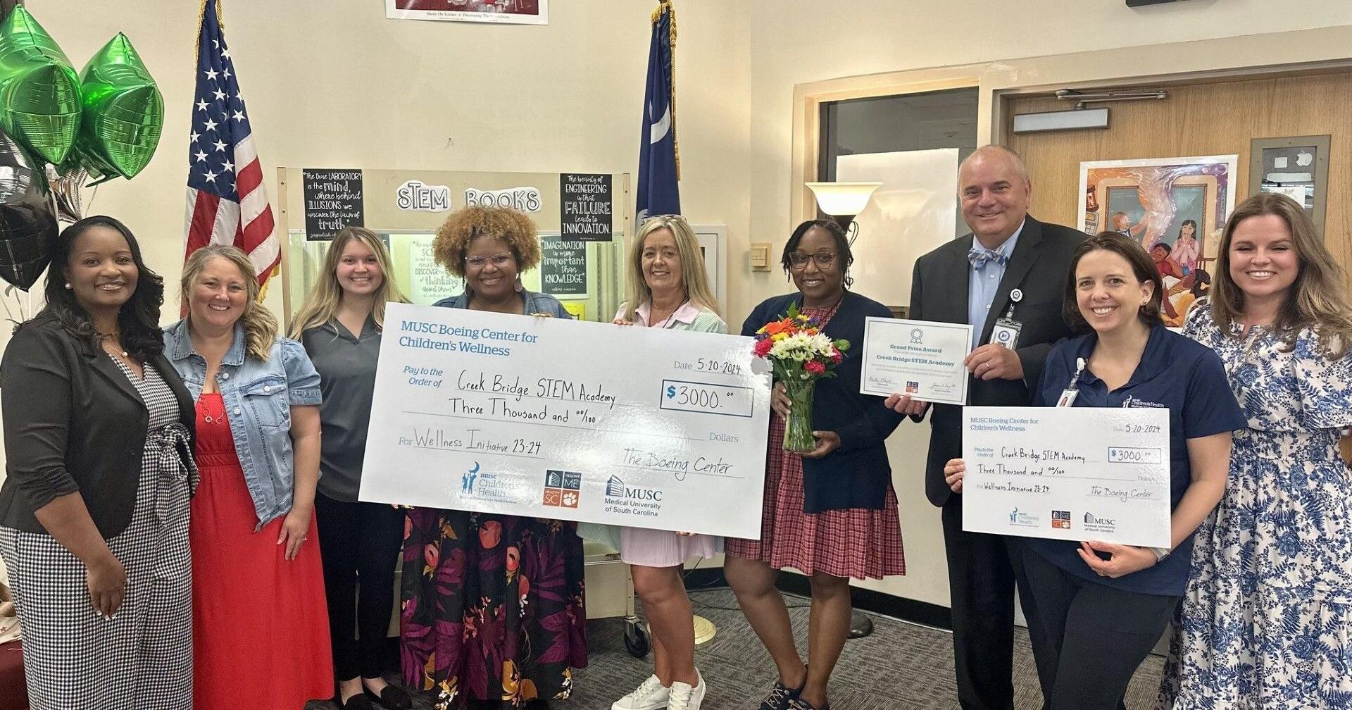 Creek Bridge STEM Academy earns wellness grand prize award - Vimarsana News