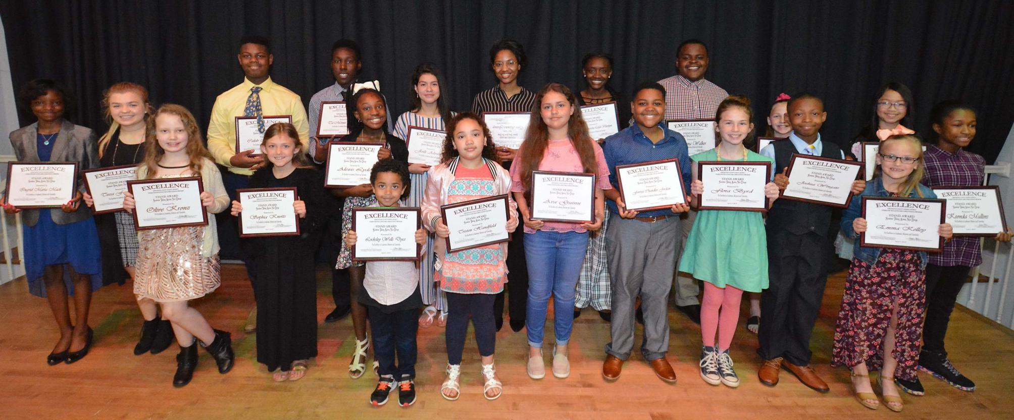 Darlington County schools' 2019 STAND award winners honored Pee Dee