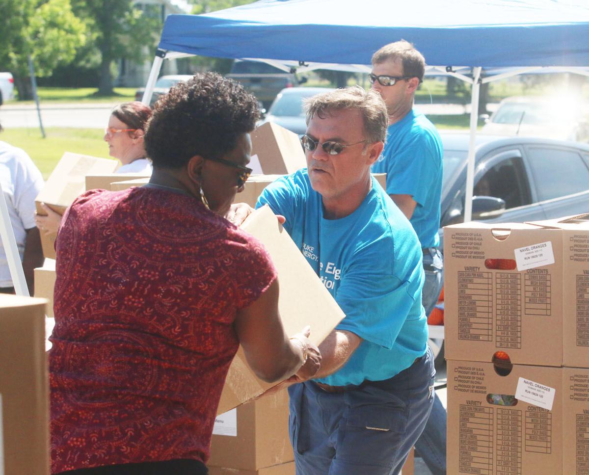 Harvest Hope Duke Energy Mobile Food Bank Visits Marion County