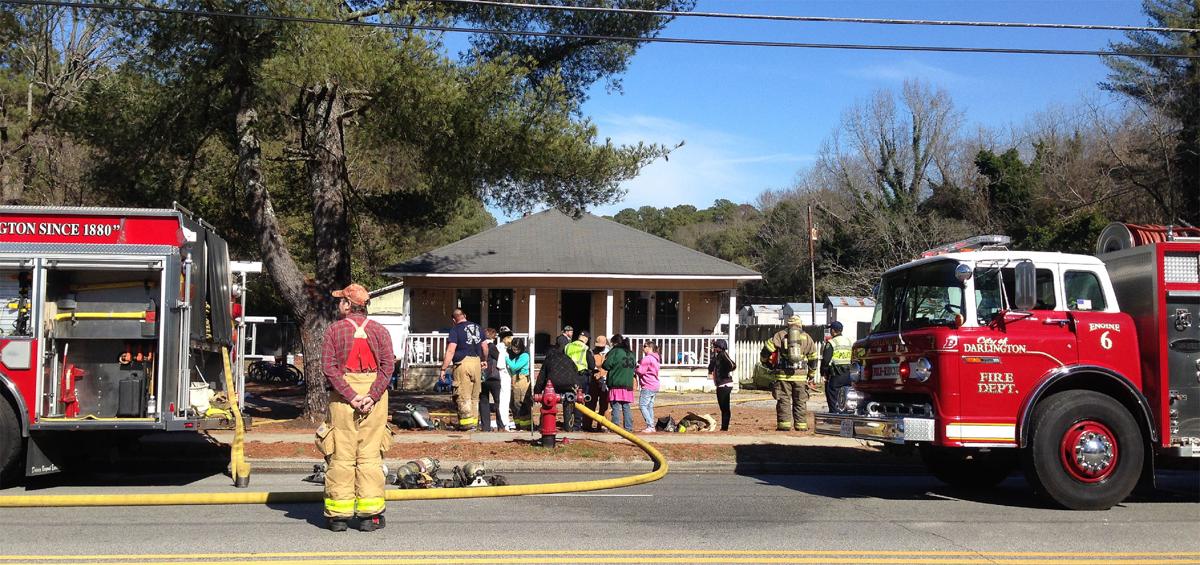Darlington firefighters rescue puppy, extinguish house fire News