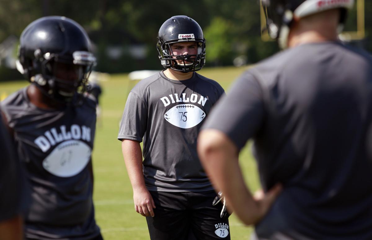 Dillon High School Football Practice Gallery