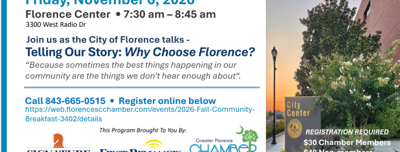 2026 Fall Community Breakfast Set For November 6th