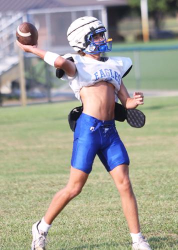 Florence Christian School Football Practice