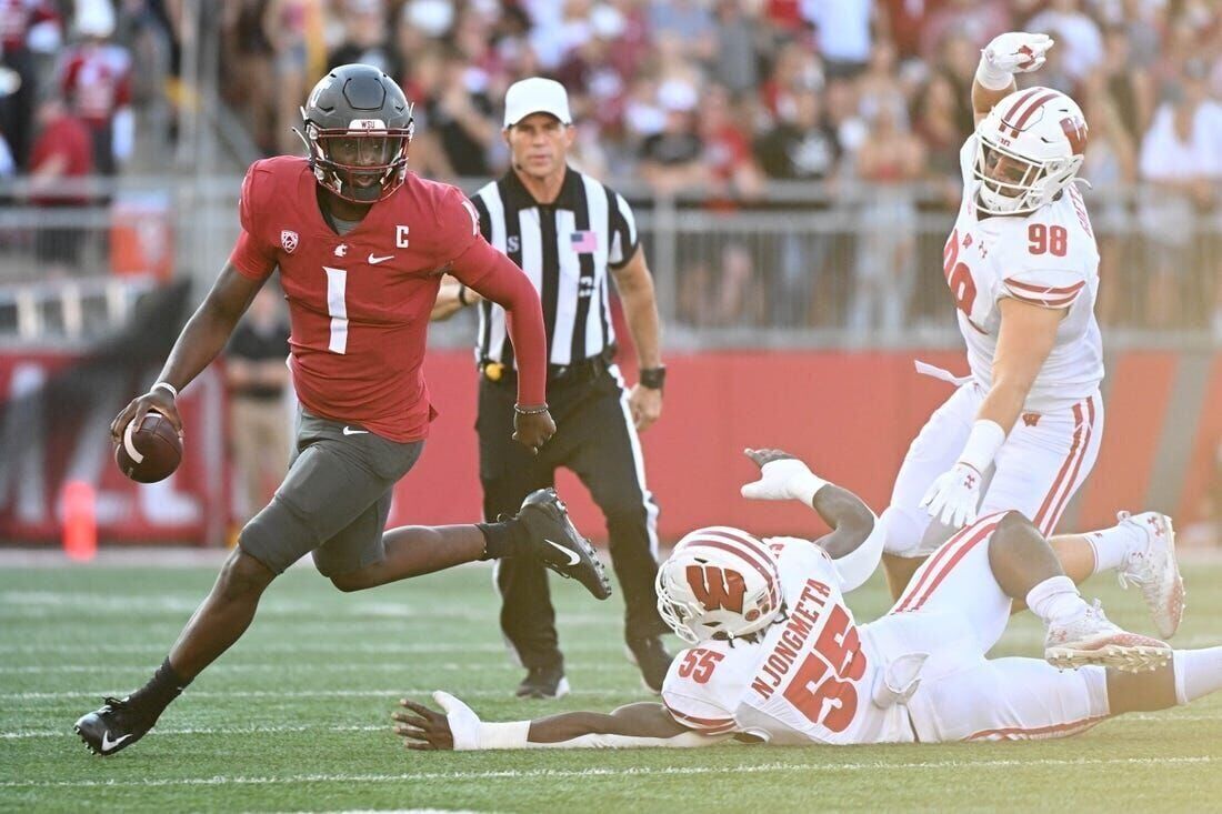 WSU Cougars hold on for statement win over No. 19 Wisconsin in Pullman, WSU  Sports